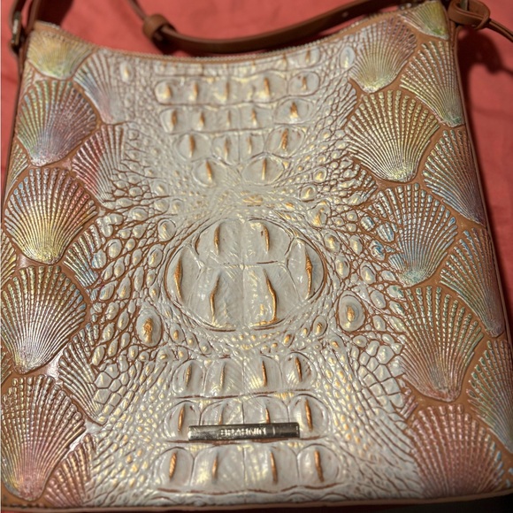 Brahmin Handbags - Brahmin Multicolor Embossed Shoulder Bag
